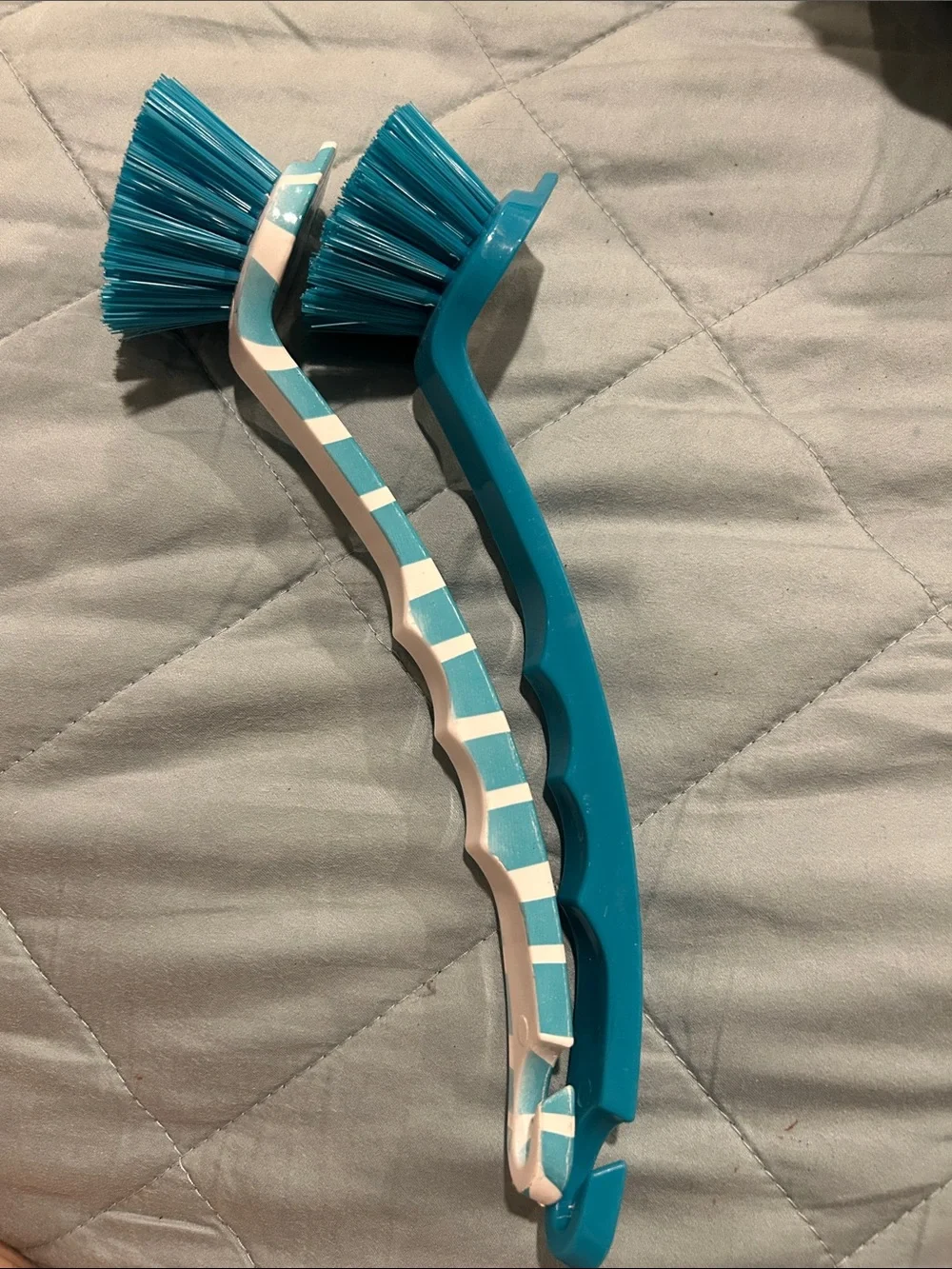 Teal Kitchen Towel & Tool Set with Bamboo Lid Caddy